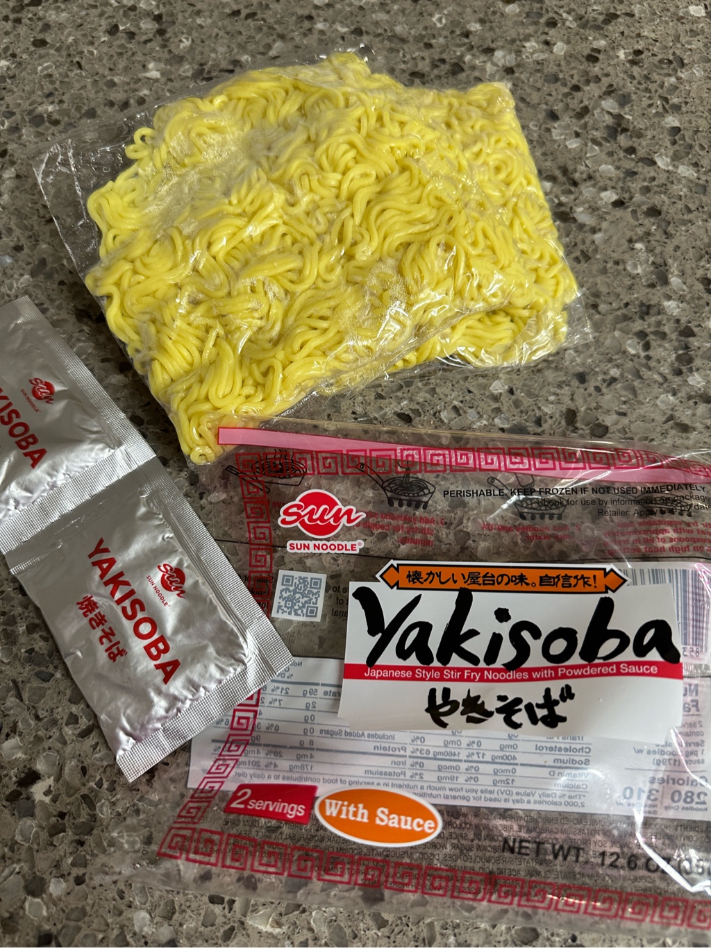 Sun Noodle 焼きそば ソース付き（2人前） 11.5 オンス - Weee!