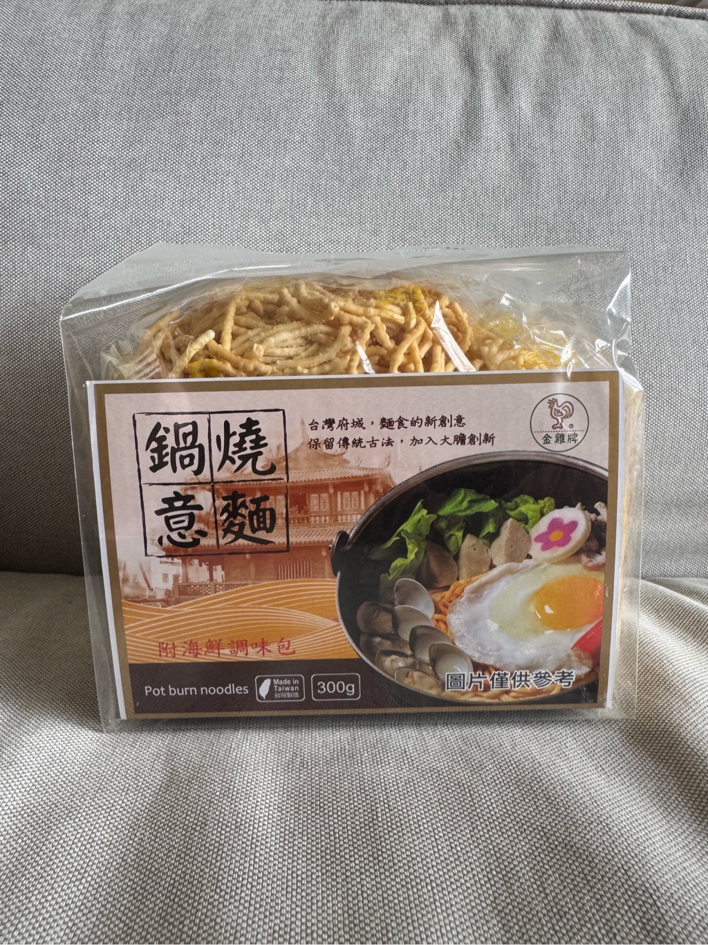 金雞牌鍋燒意麵附海鮮調味包5包300 克- Weee!