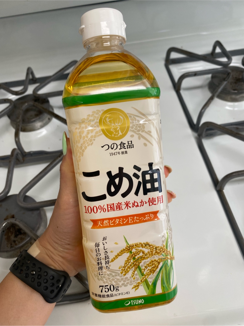 つの食品 こめ油 100%国産米ぬか使用 750g 1.65 ポンド - Weee!