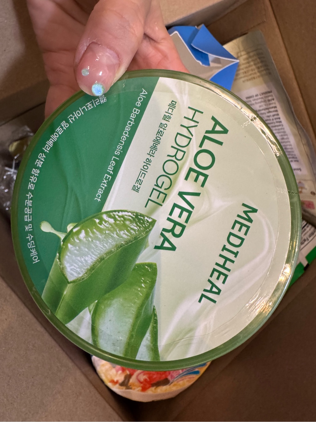 Get MEDIHEAL Aloe Gel Vera Hydrogel Water 95% 300 g Delivered | Weee! Asian  Market