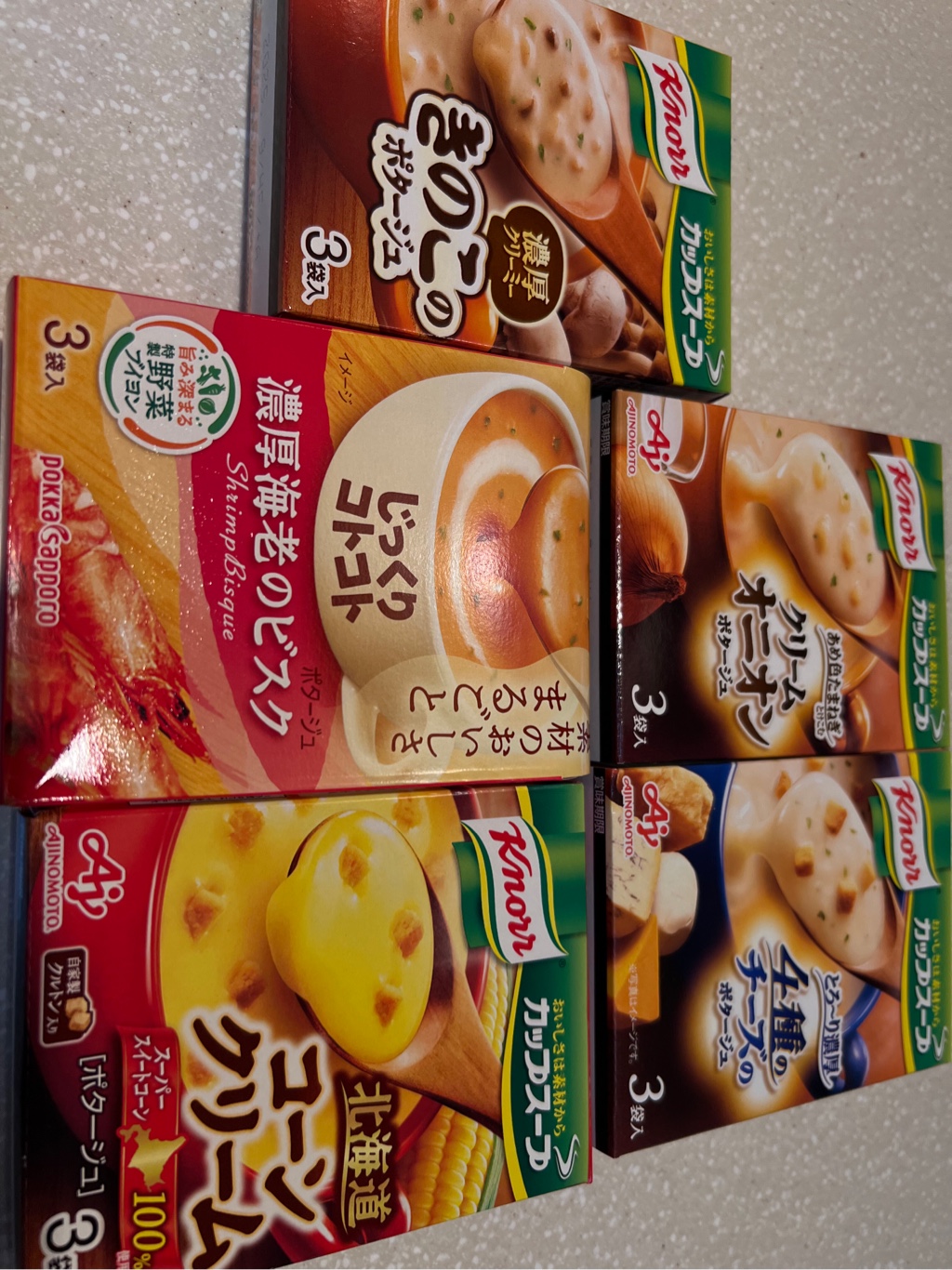 クノール 4種のチーズのポタージュ 3袋入×10×6(1ケース) 味の素 クノール カップスープ 4種のチーズのとろ～り濃厚
