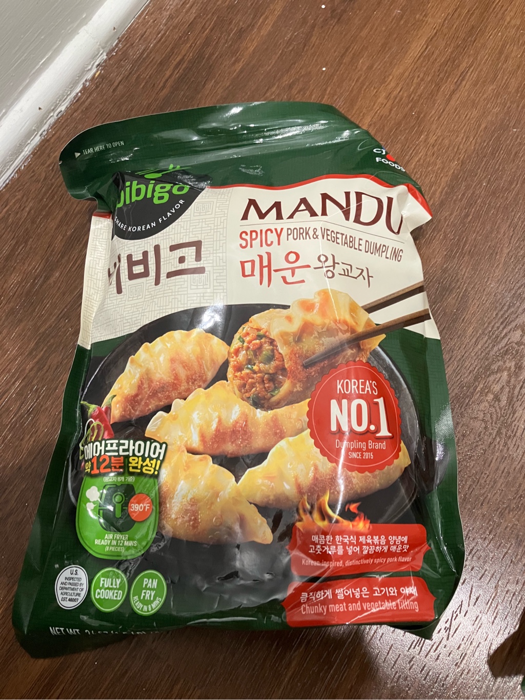 CJ Bibigo辛豚肉餃子 1.5 ポンド - Weee!
