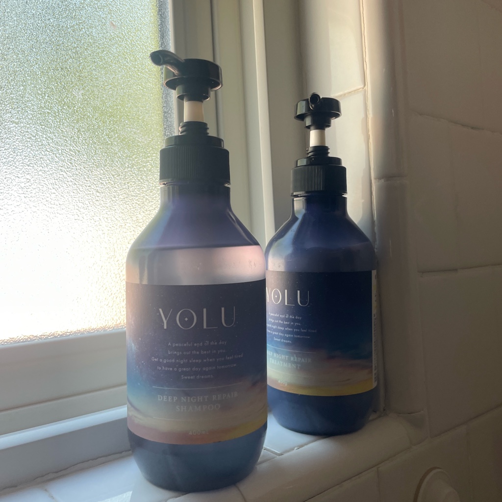 YOLU DEEP NIGHT REPAIR HAIRCARE SET セット YOLU Deep Night Repair Hair Care Set 400 ml + 400 g + 80 ml