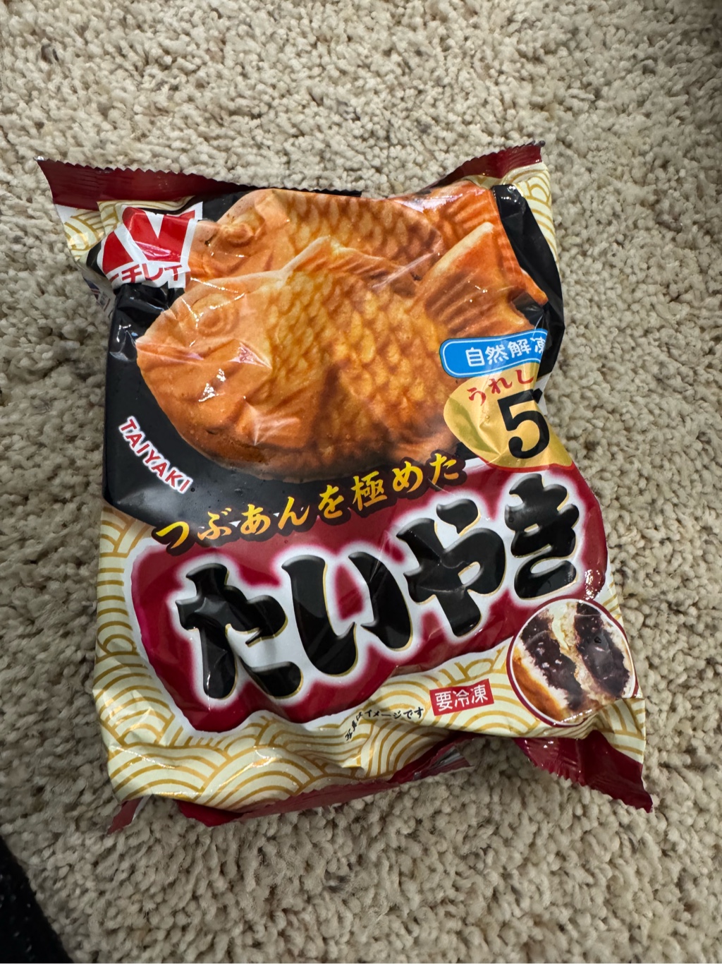 たい焼き様 ニチレイ たいやき5枚入 14.1 オンス - Weee!