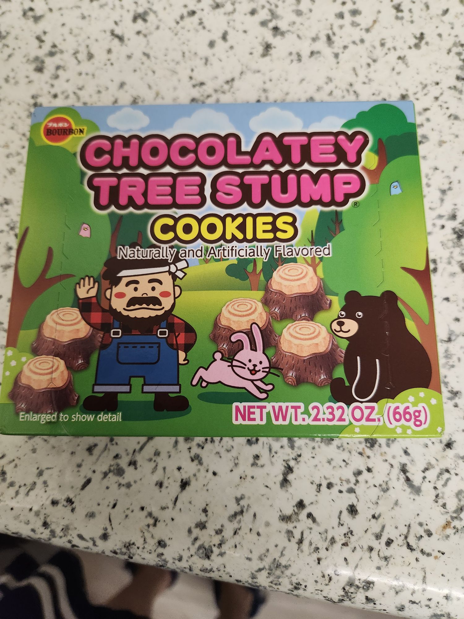 BOURBON木こりの切株 チョコクッキー - Weee!