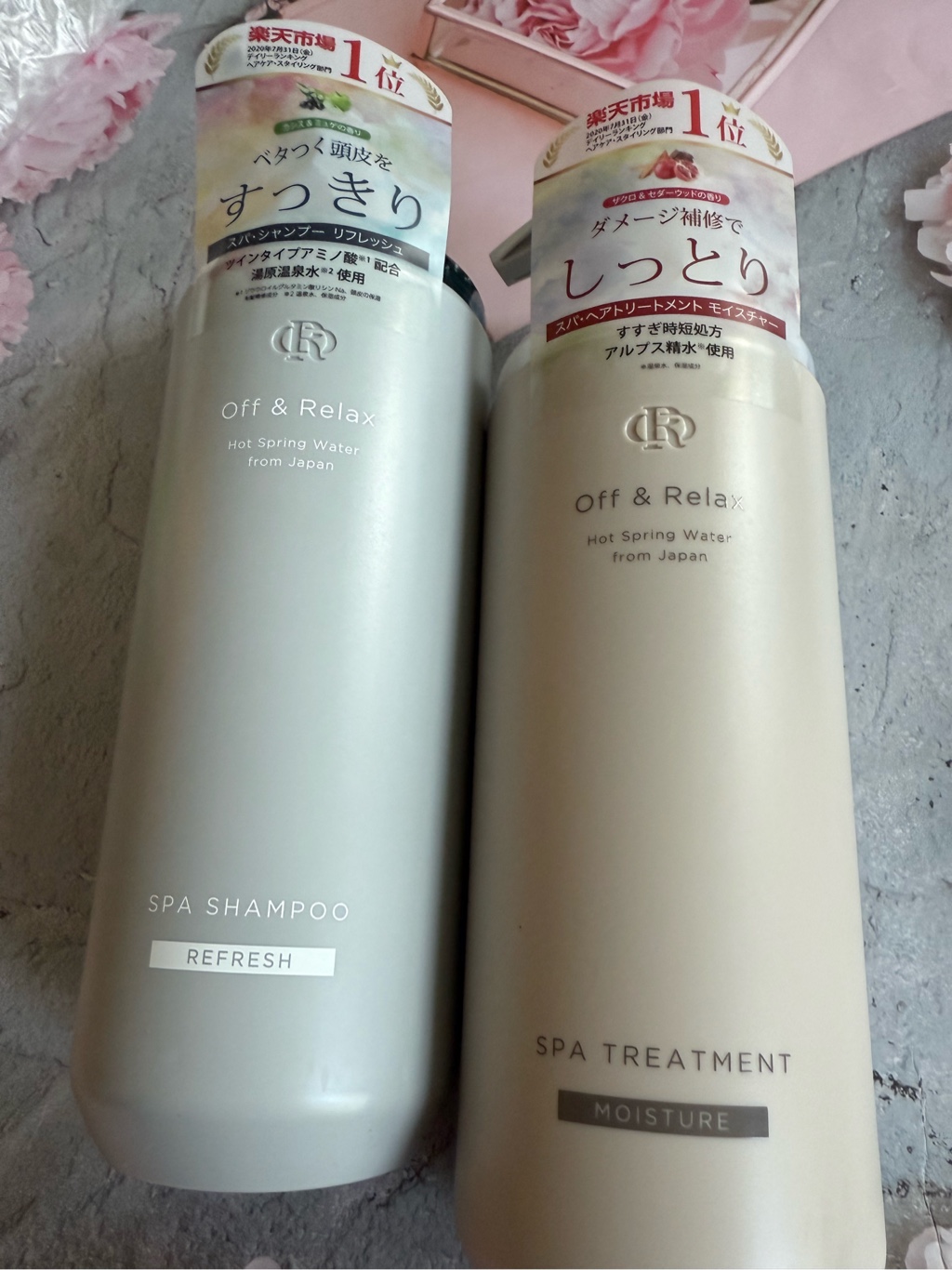 Off&Relax OR スパ・シャンプー リフレッシュ 460ml+Off&Relax OR スパ