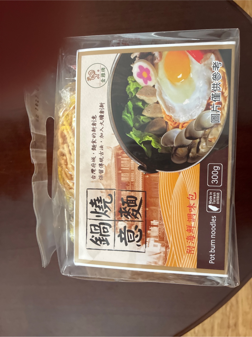 金雞牌鍋燒意麵附海鮮調味包5包300 克- Weee!