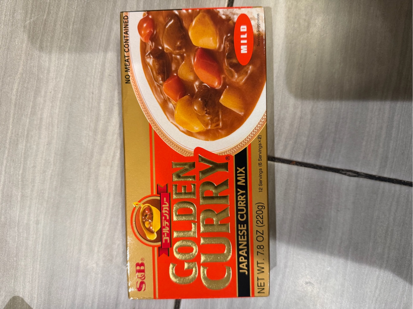※S&P CURRY S&B Foods Golden Curry Japanese Curry Mix, Medium Hot Same-Day