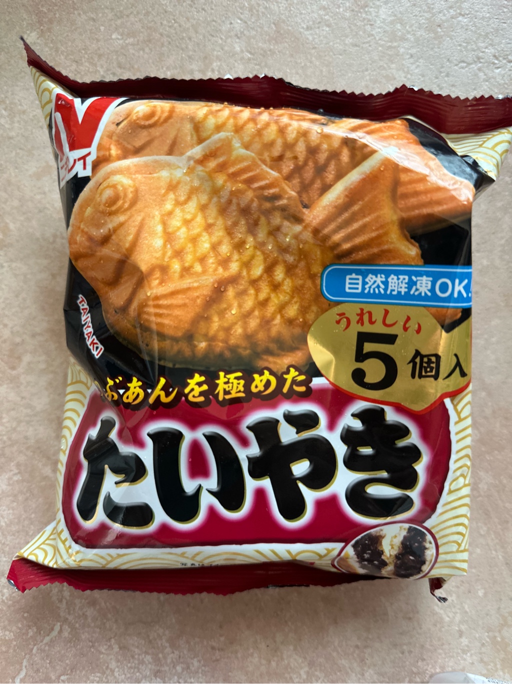 ニチレイ たいやき5枚入 14.1 オンス - Weee!