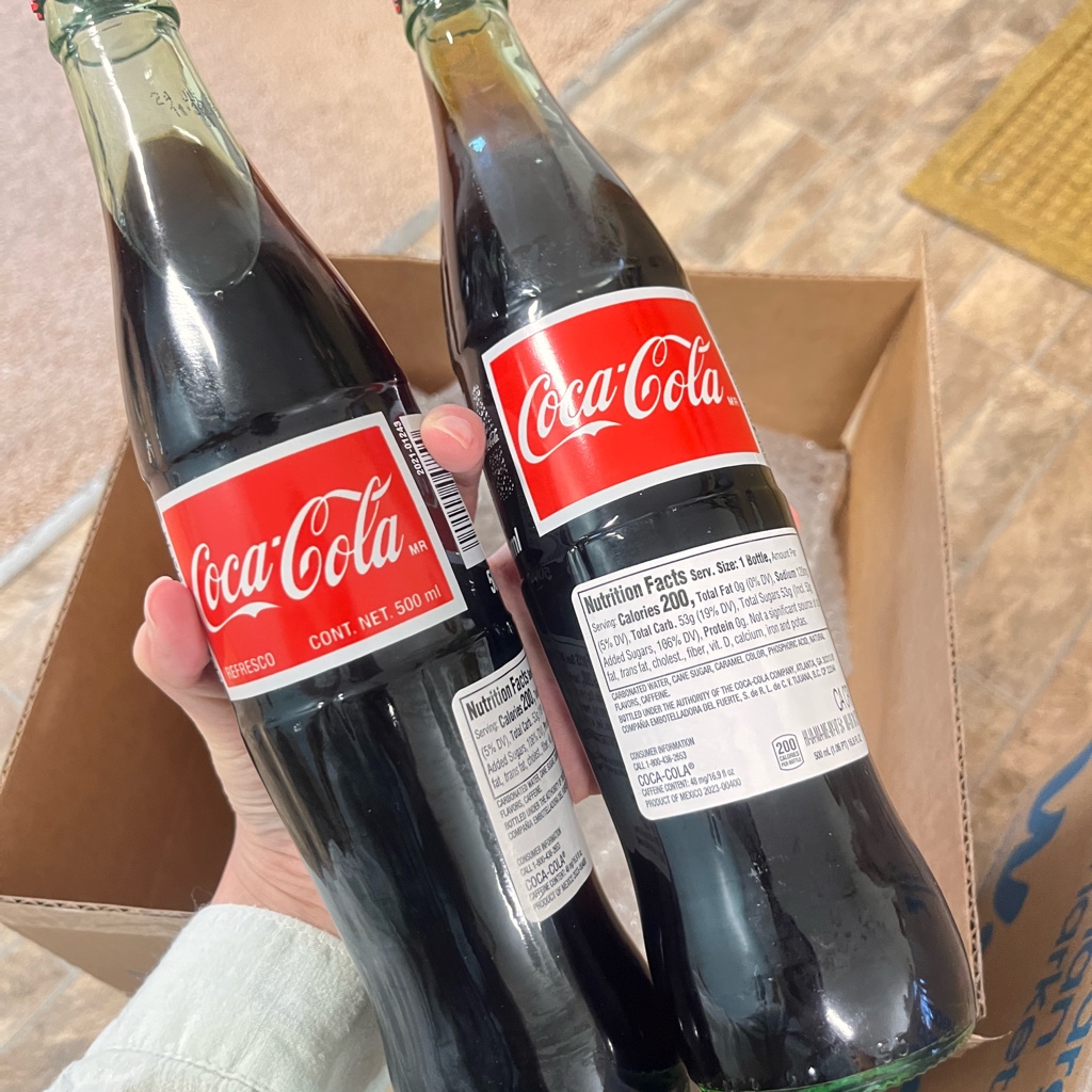 Get Coca Cola Mexican Soda Glass Bottle 500 ml Delivered | Weee