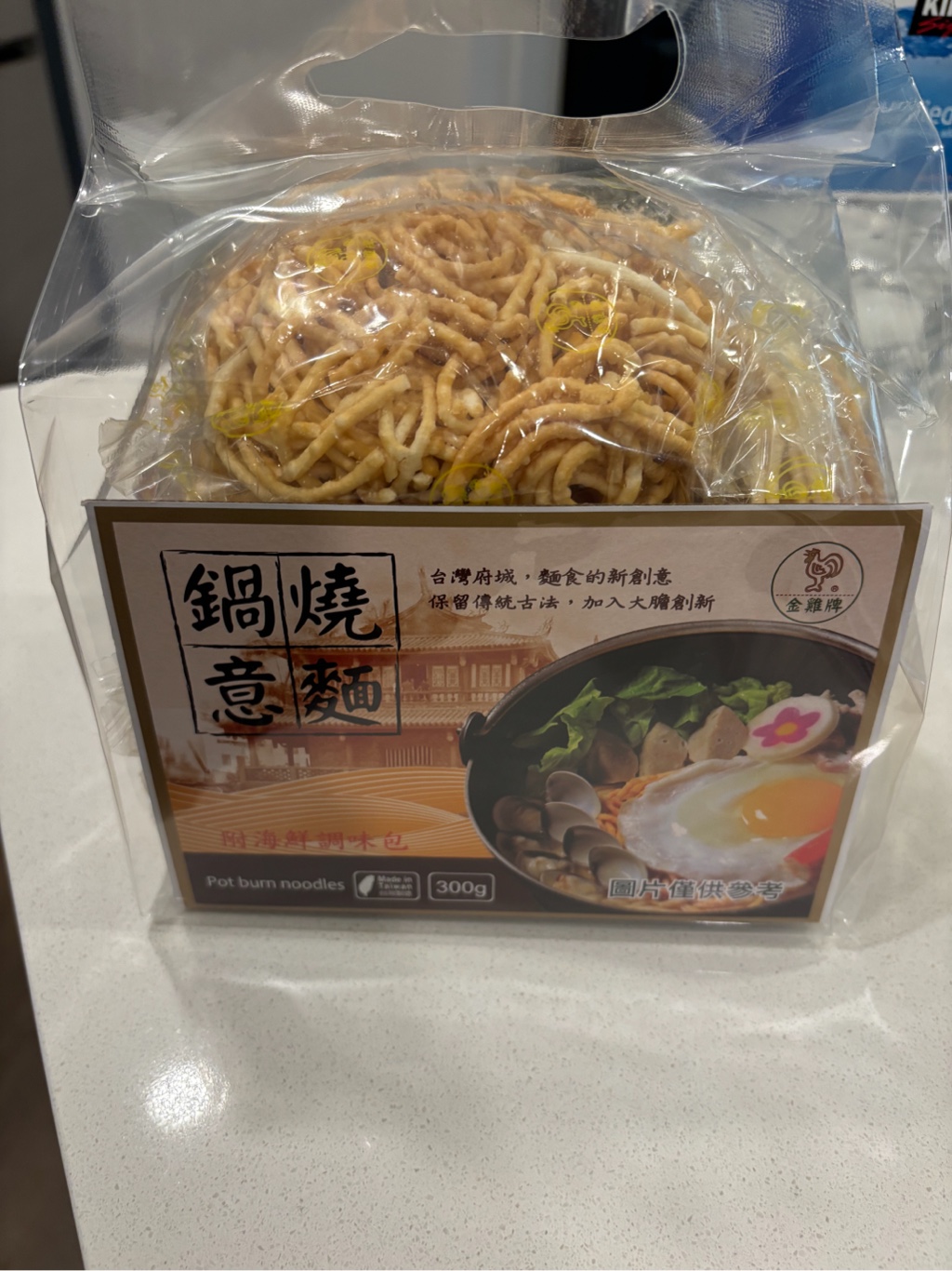 金雞牌鍋燒意麵附海鮮調味包5包300 克- Weee!