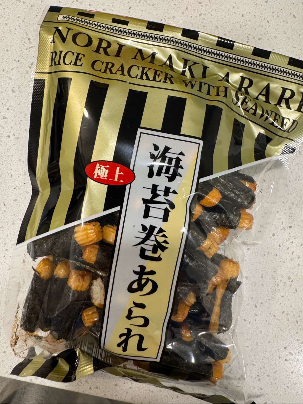 Shirakiku 海苔巻あられ - Weee! Shirakiku 海苔巻あられ - Weee!