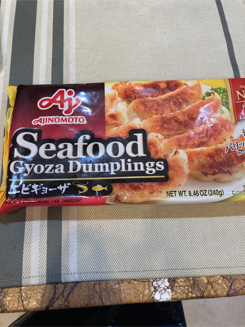 味の素 エビギョーザ 海老 餃子 冷凍 12個入り 240g 240 グラム - Weee!