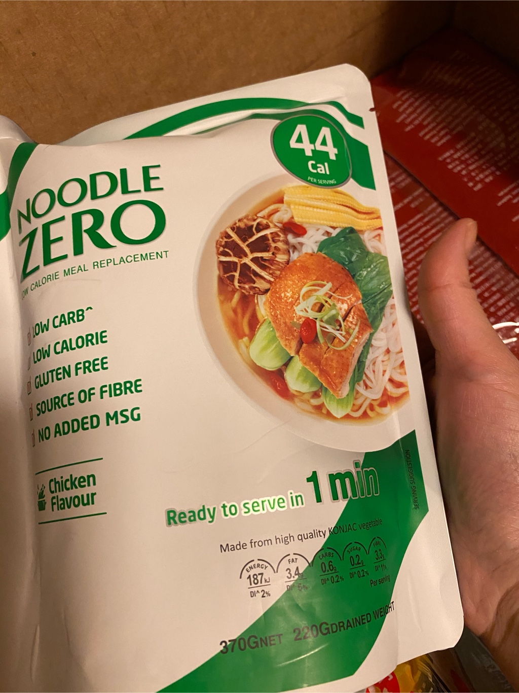 Get [Noodle Zero] Instant Noodles (Chicken) 380g Delivered | Weee