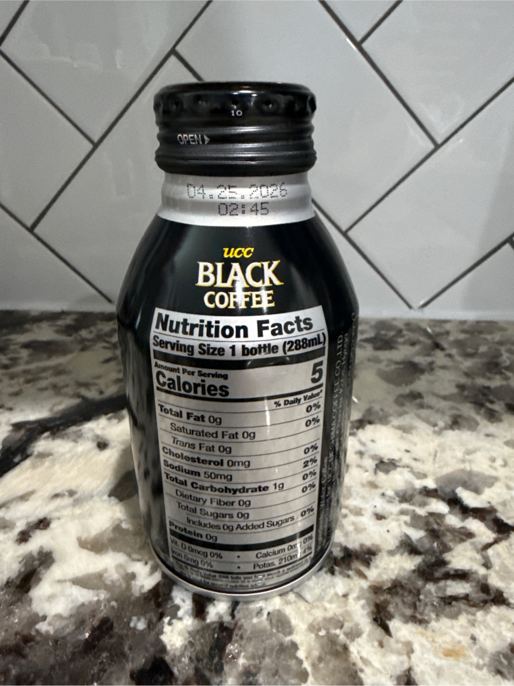 UCC ブラックコーヒー 無糖 9.7 fl.oz - Weee!