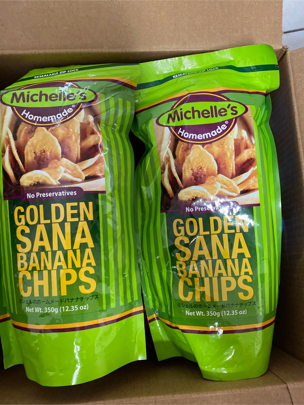 Get Michelle's Golden Sana Banana Chips Delivered | Weee