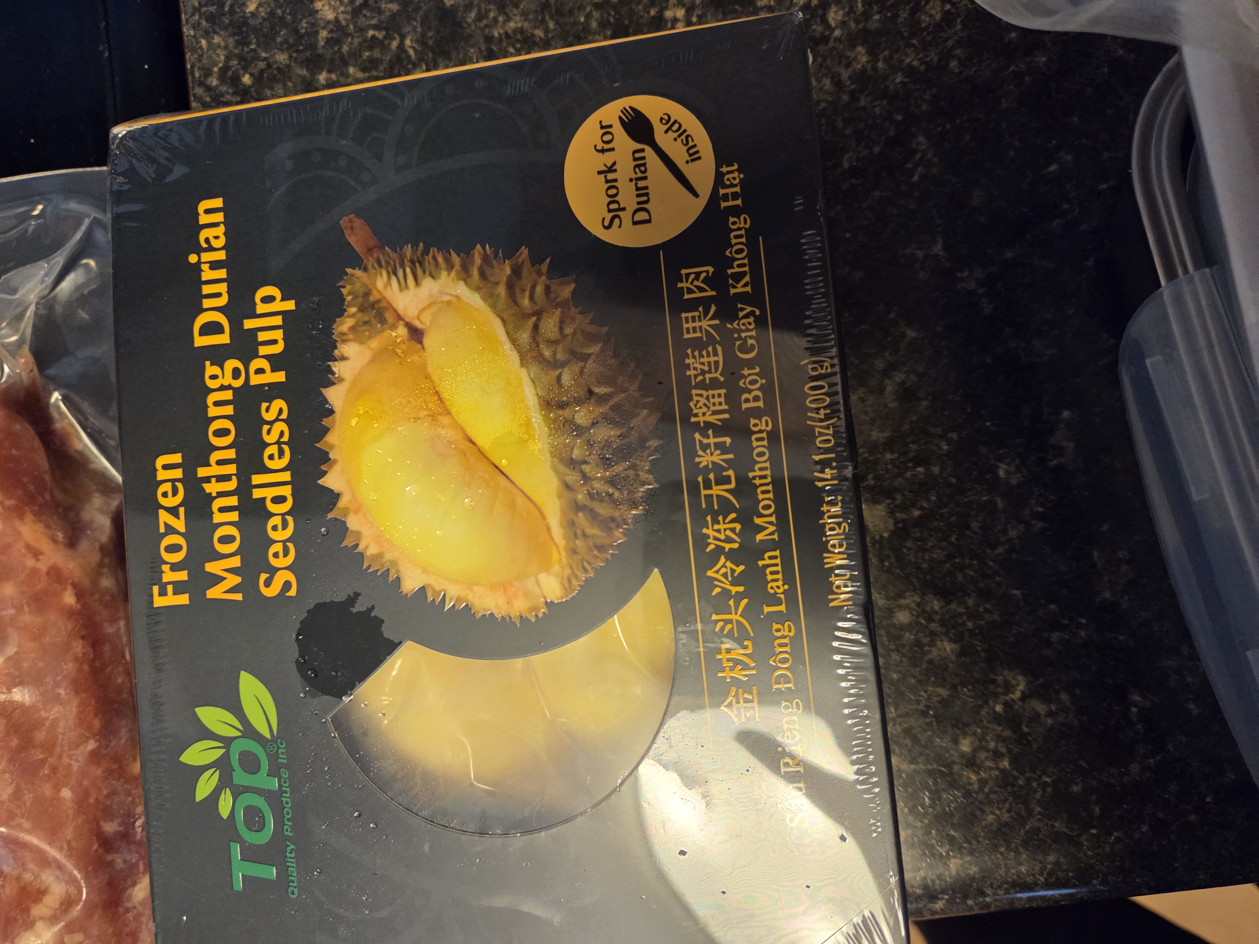 Cơm Sầu Riêng Không Hạt Top Monthong - Weee!