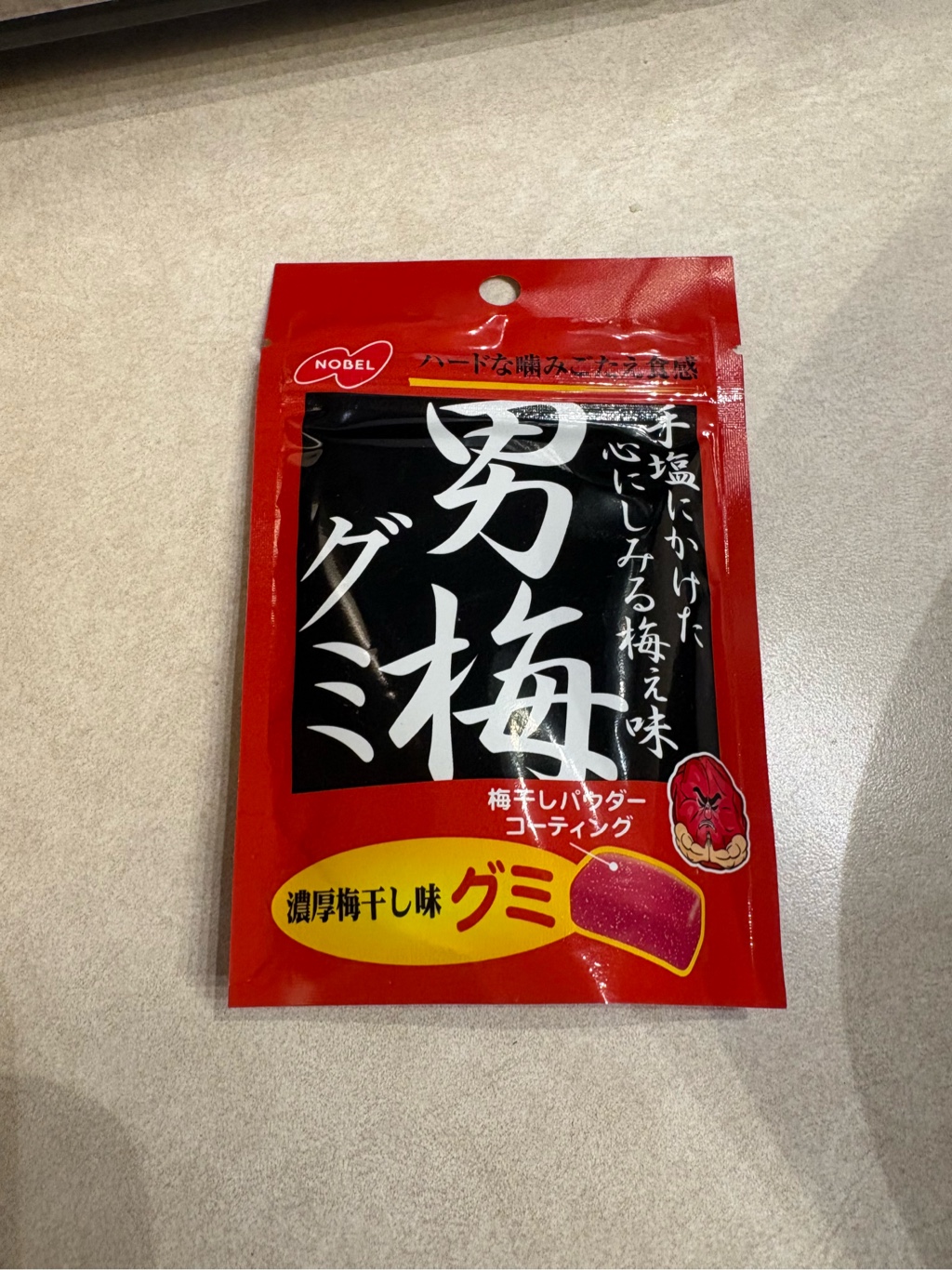 NOBEL ノーベル 男梅グミ 38g - Weee!