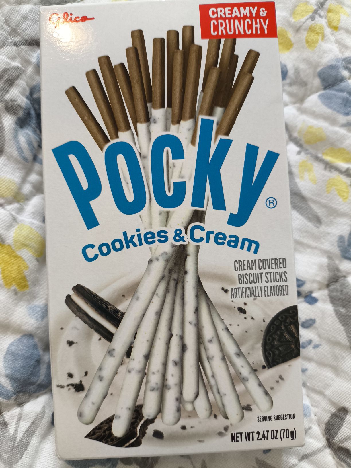 Glico ポッキー クッキー＆クリーム味 - Weee!