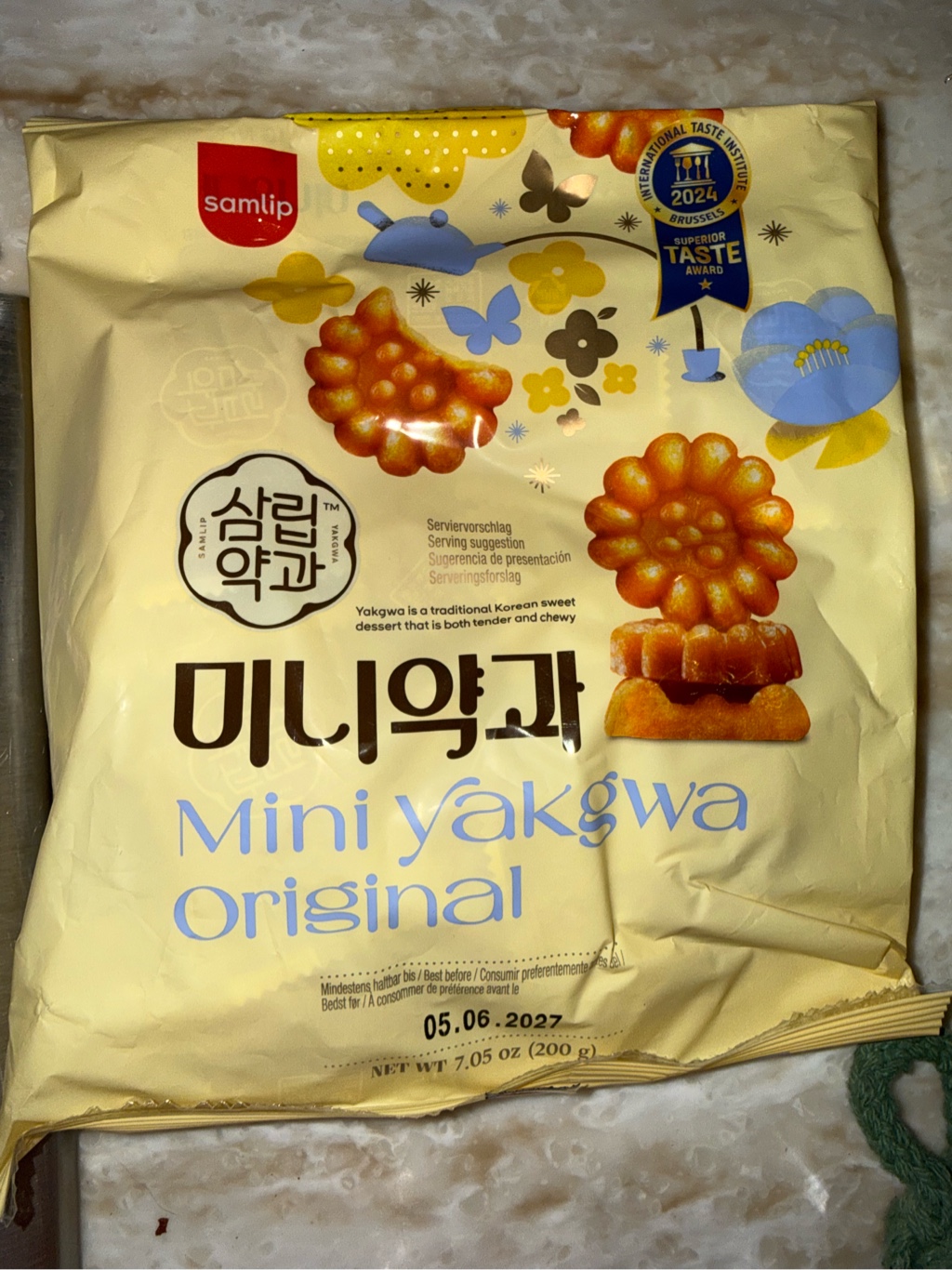 Get Samlip Korean Wheat Flour Cookies with Honey Delivered | Weee