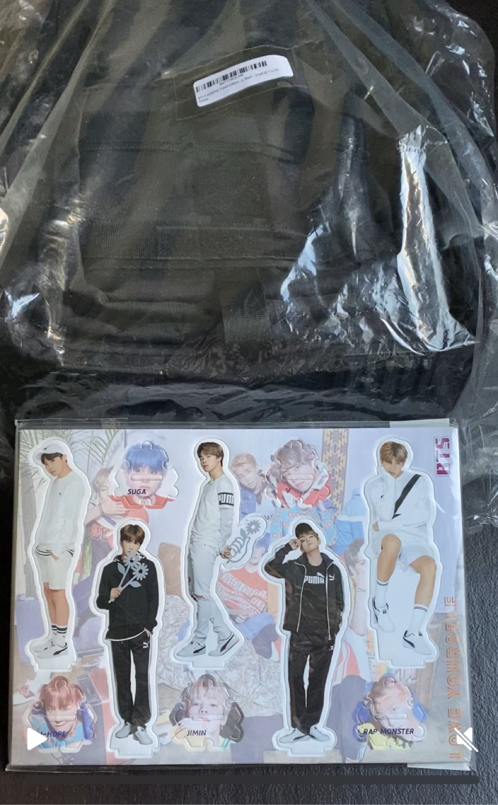 Get BTS x AGATHA Backpack (Black) 20L Travel Bag Delivered | Weee! Asian Market Get BTS x AGATHA Backpack (Black) 20L Travel Bag Delivered | Weee! Asian Market