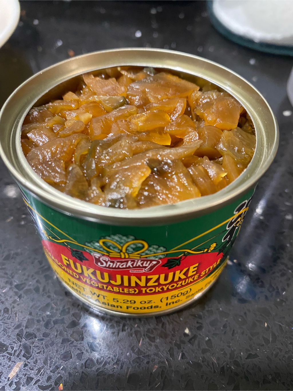Get Shirakiku Fukujinzuke, Seasoned Vegetables Can Delivered