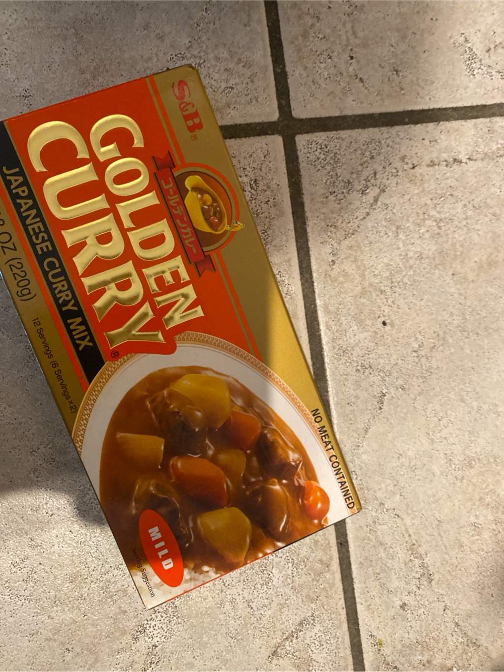 Get S&B Golden Curry Japanese Curry Mix, Mild Delivered | Weee