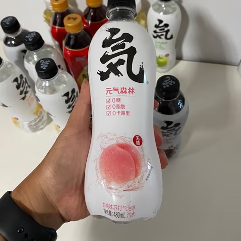 元気森林ソーダスパークリングウォーター ホワイト苺＆ココナッツ味 6