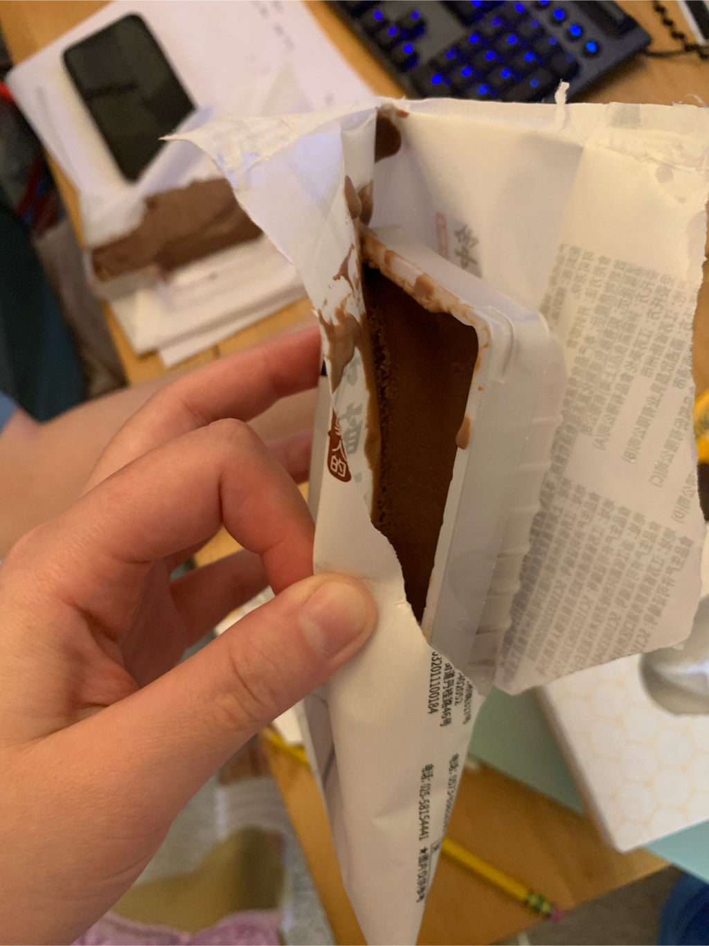 ZXG チョコレート味アイスクリーム 3本入 - Weee!