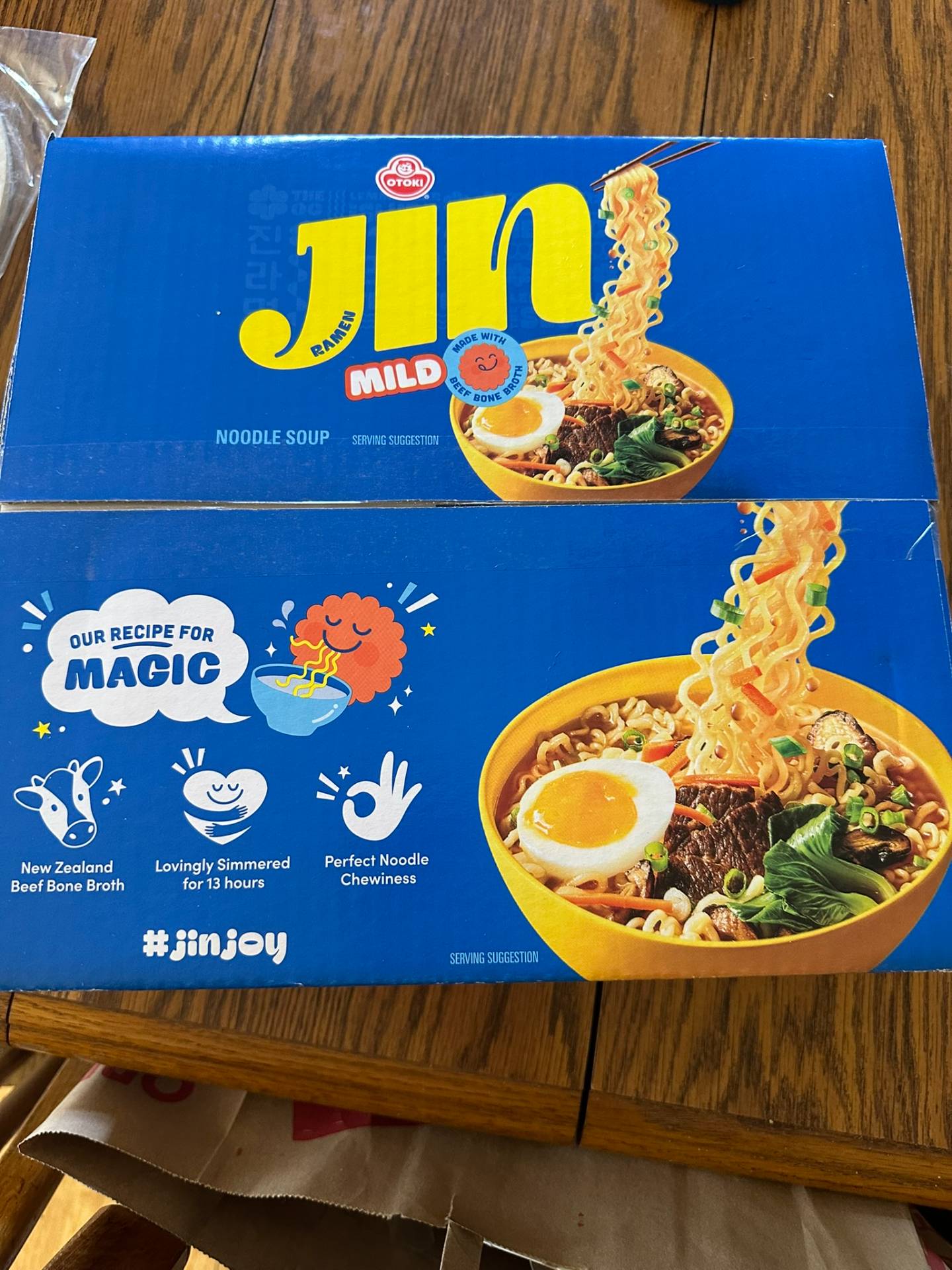 Get Otoki Jin Ramen, Mild Flavor 4.23 oz*18 pack Delivered | Weee