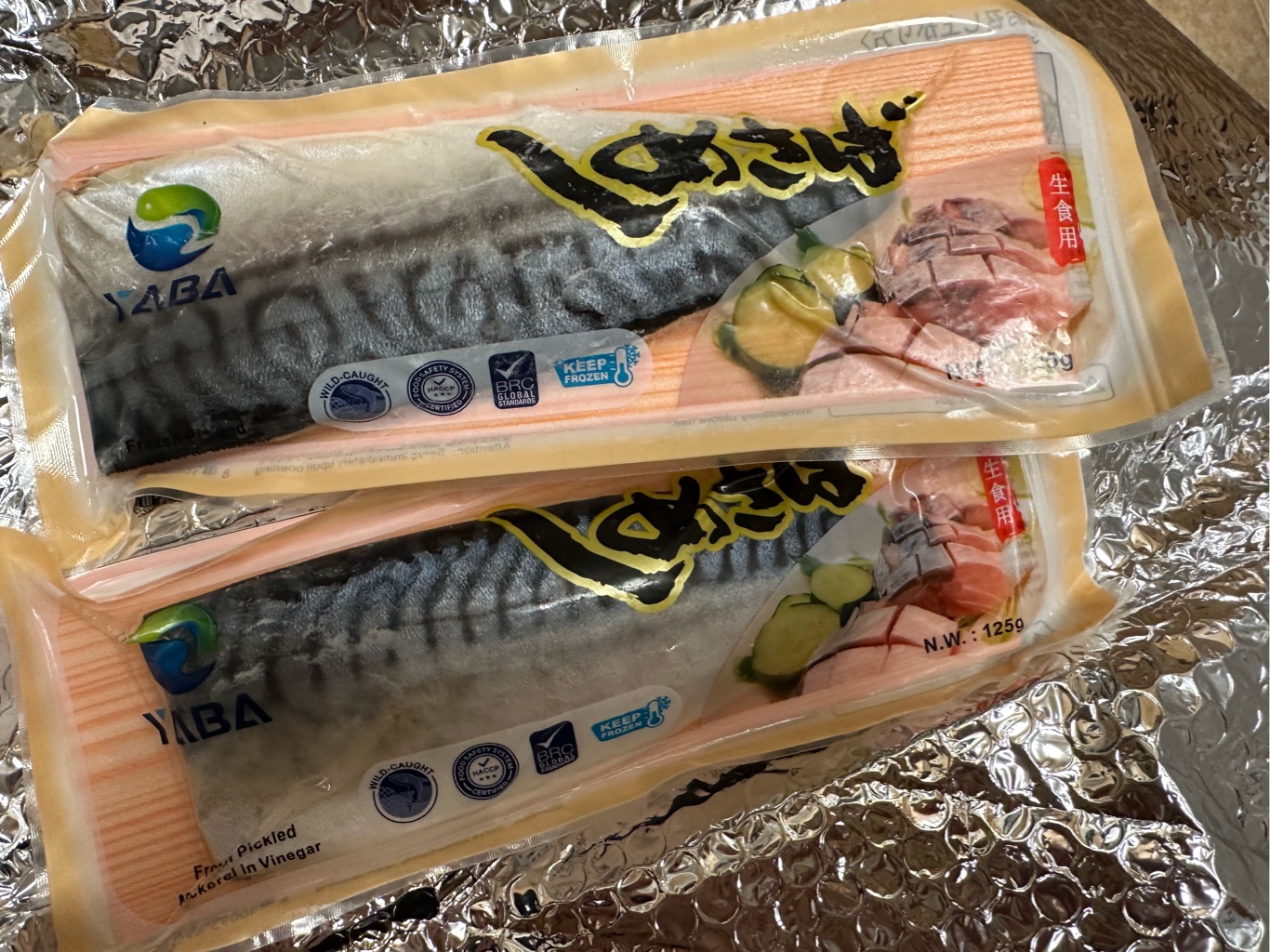 しめ鯖（〆さば）1枚入 - Weee!