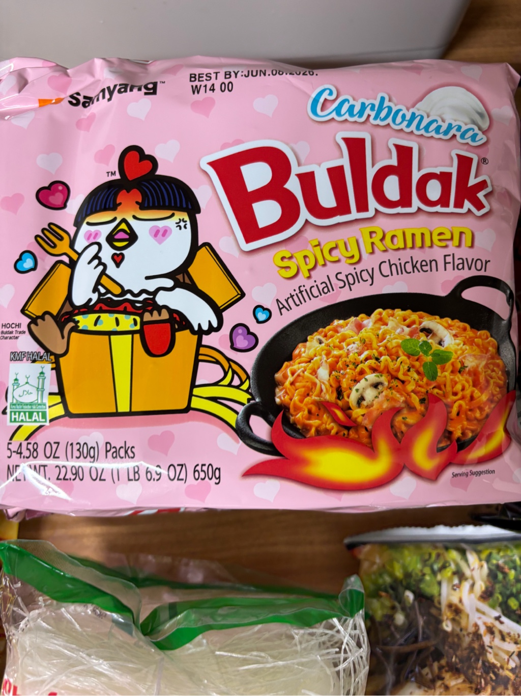 Samyang ブルダック炒め麺 クリーム 5個入 4.58 オンス*5 個 - Weee!