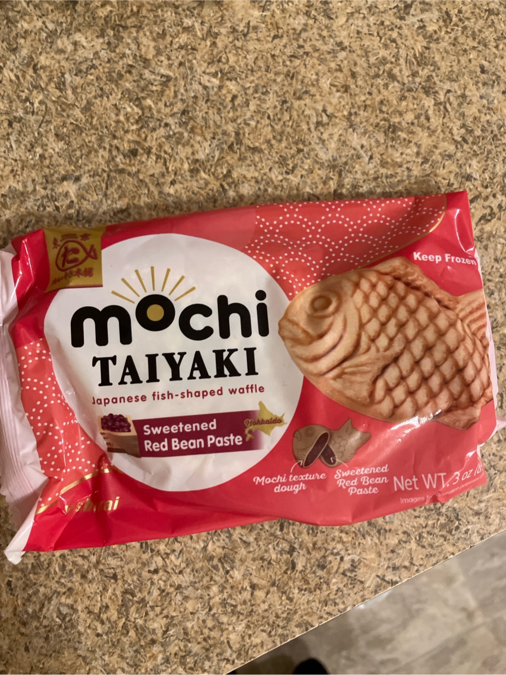 モチモチ たい焼き あずき 3 オンス - Weee!