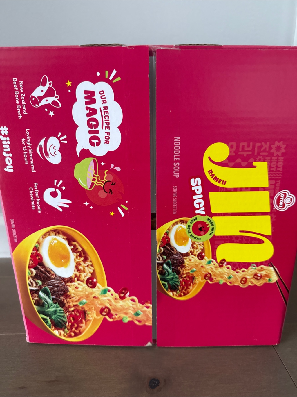 Get Otoki Jin Ramen Spicy 4.23 oz*18 pack Delivered | Weee! Asian