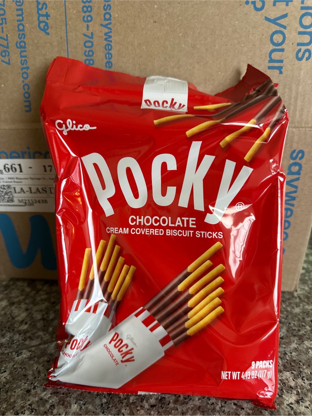 Get Glico Pocky Chocolate 9P 117 g Delivered | Weee! Asian