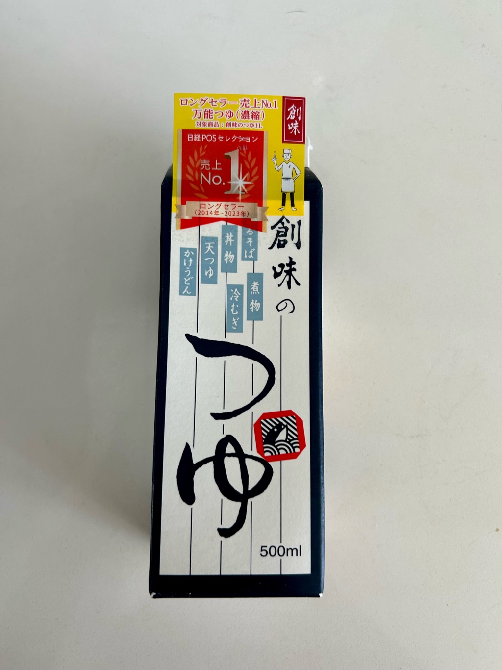 創味のつゆ 濃厚つゆ めんつゆ 500 ml(ミリリットル) - Weee!