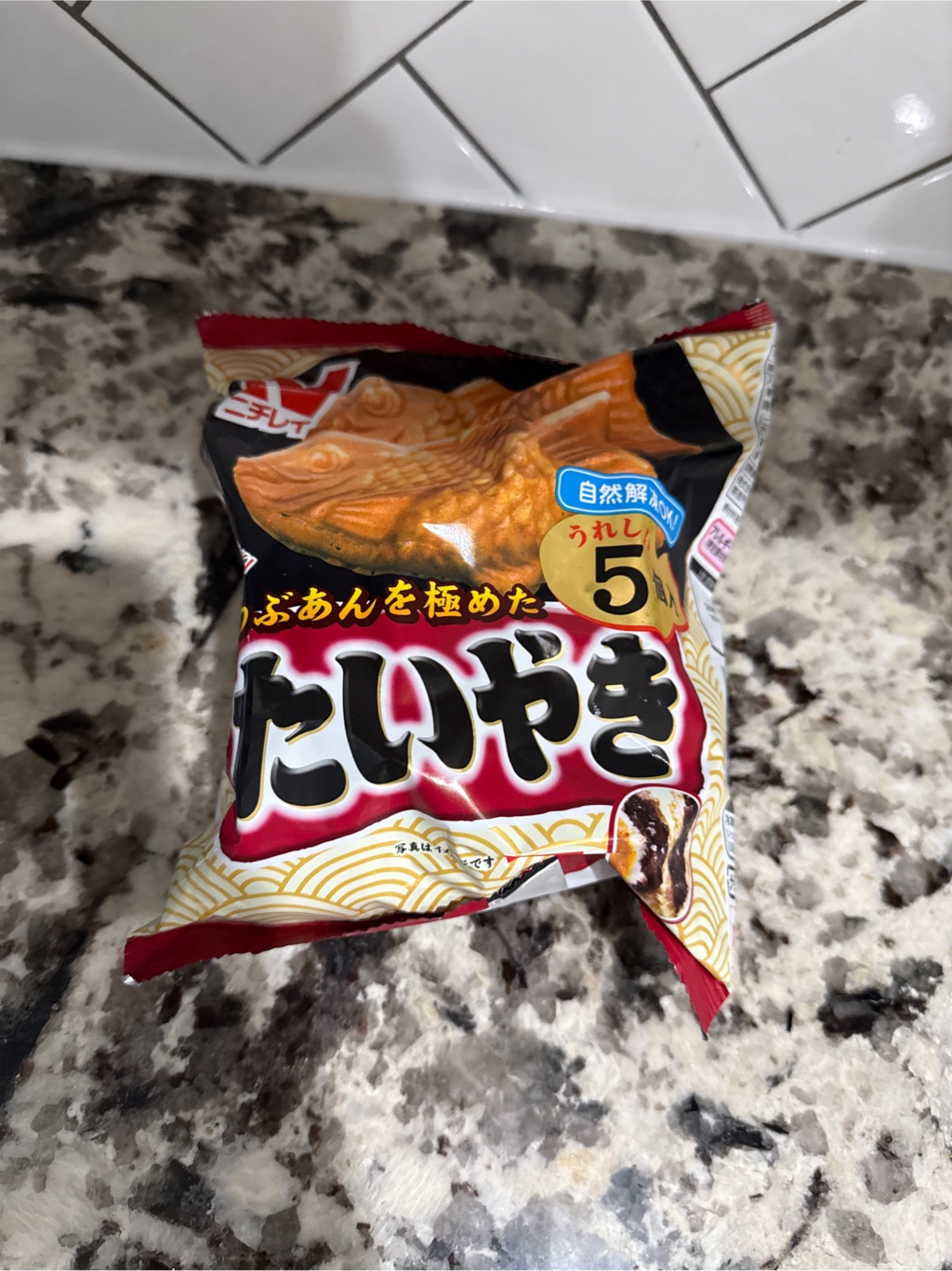 ニチレイ たいやき5枚入 14.1 オンス - Weee!