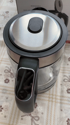 ガラス製電気ケトル