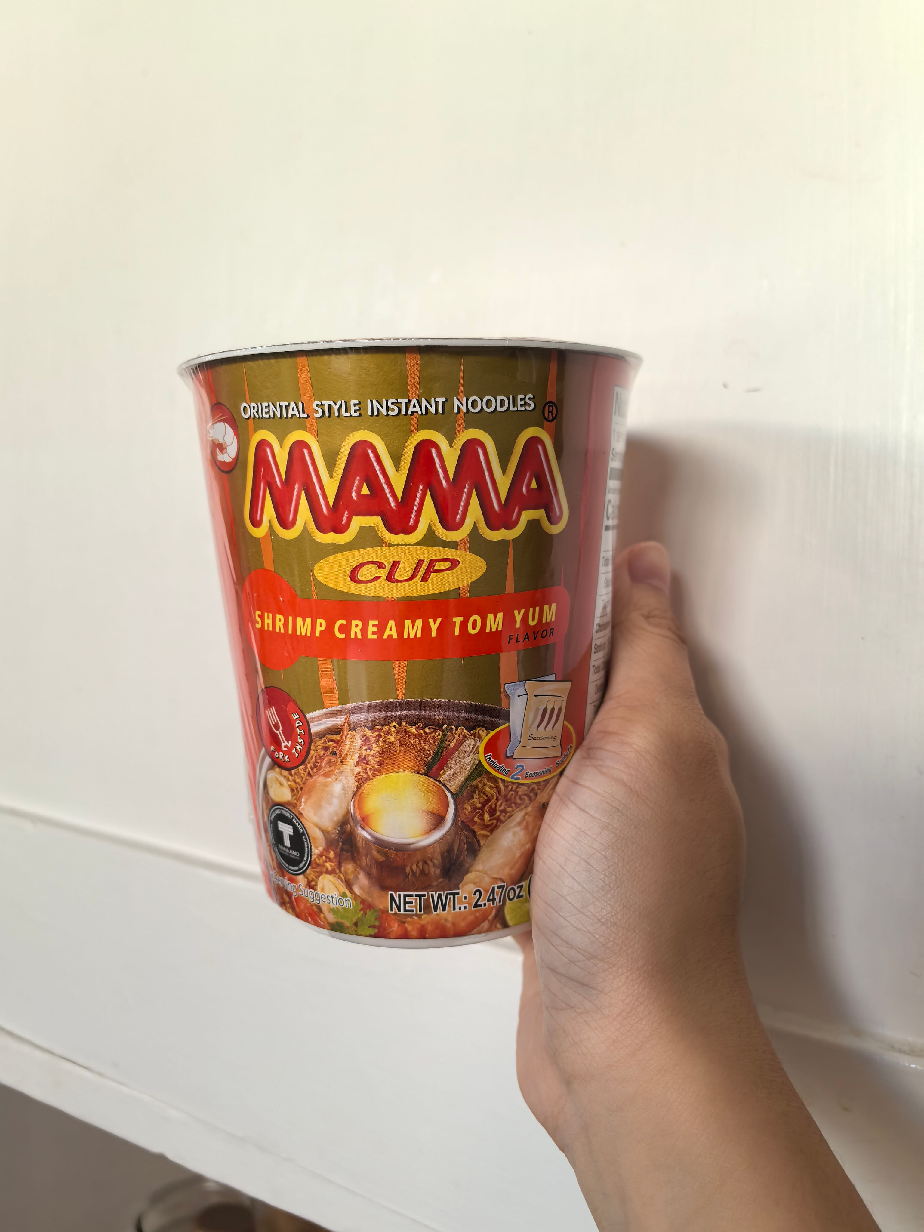 Mama クリームトムヤムクンカップ麺 - Weee!