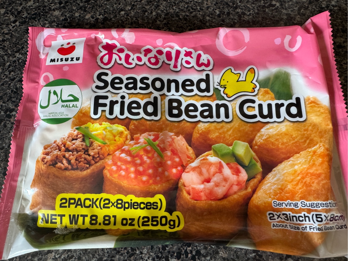 味付おいなりさん 8個×2袋入り 8.81 オンス - Weee!