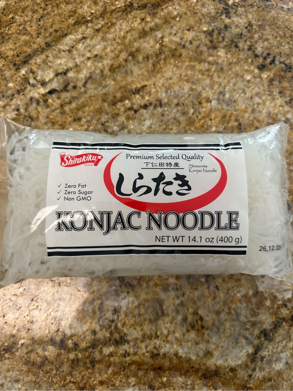 下仁田特産 しらたき 糸こんにゃく 白 400g 14.1 オンス - Weee!