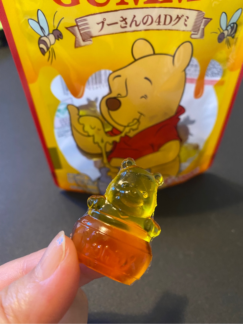 Get HEART Winnie The Pooh 4D Gummy Honey Lemon Soda Flavor 72g 1