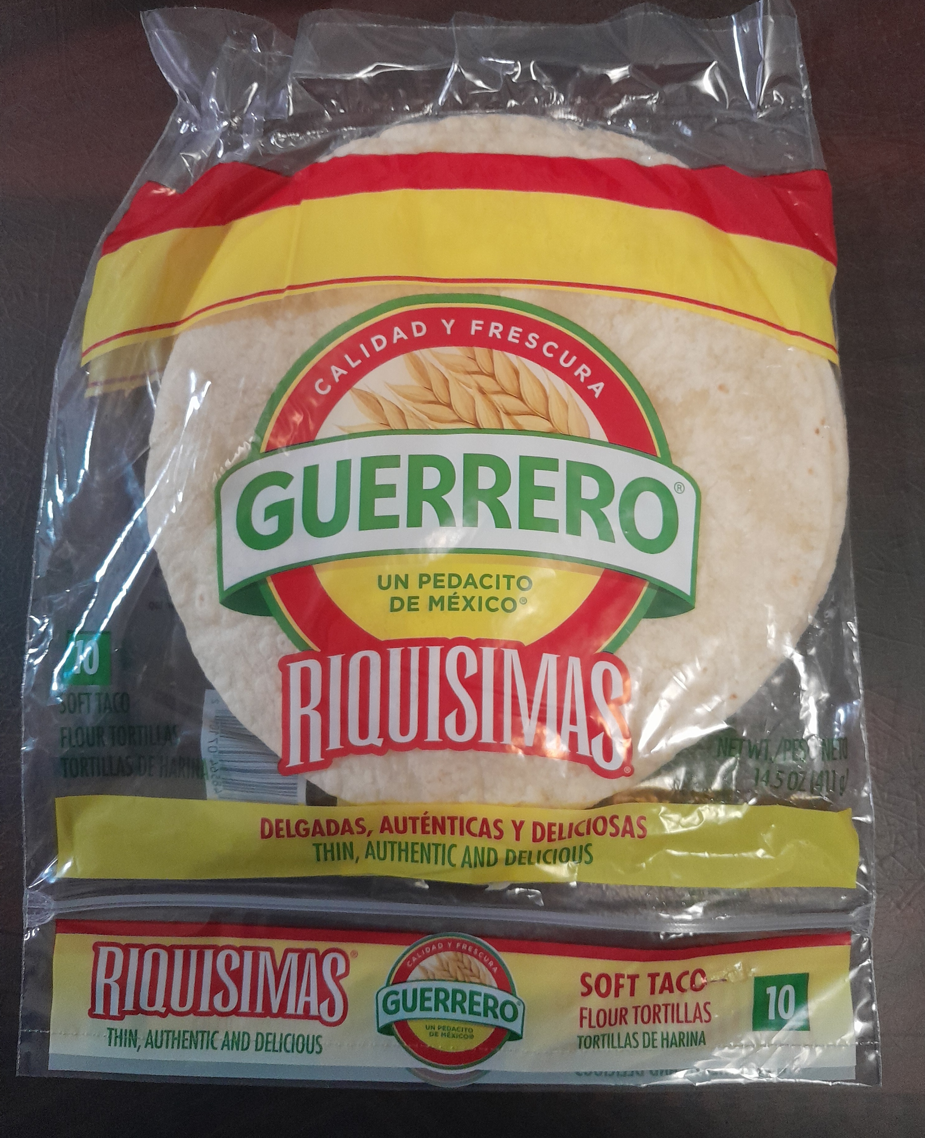 Guerrero フラワー トルティーヤ リキシマス 1.45 オンス*10 カウント