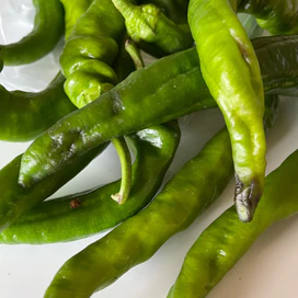 緑の虎の皮ピーマン唐辛子 Weee