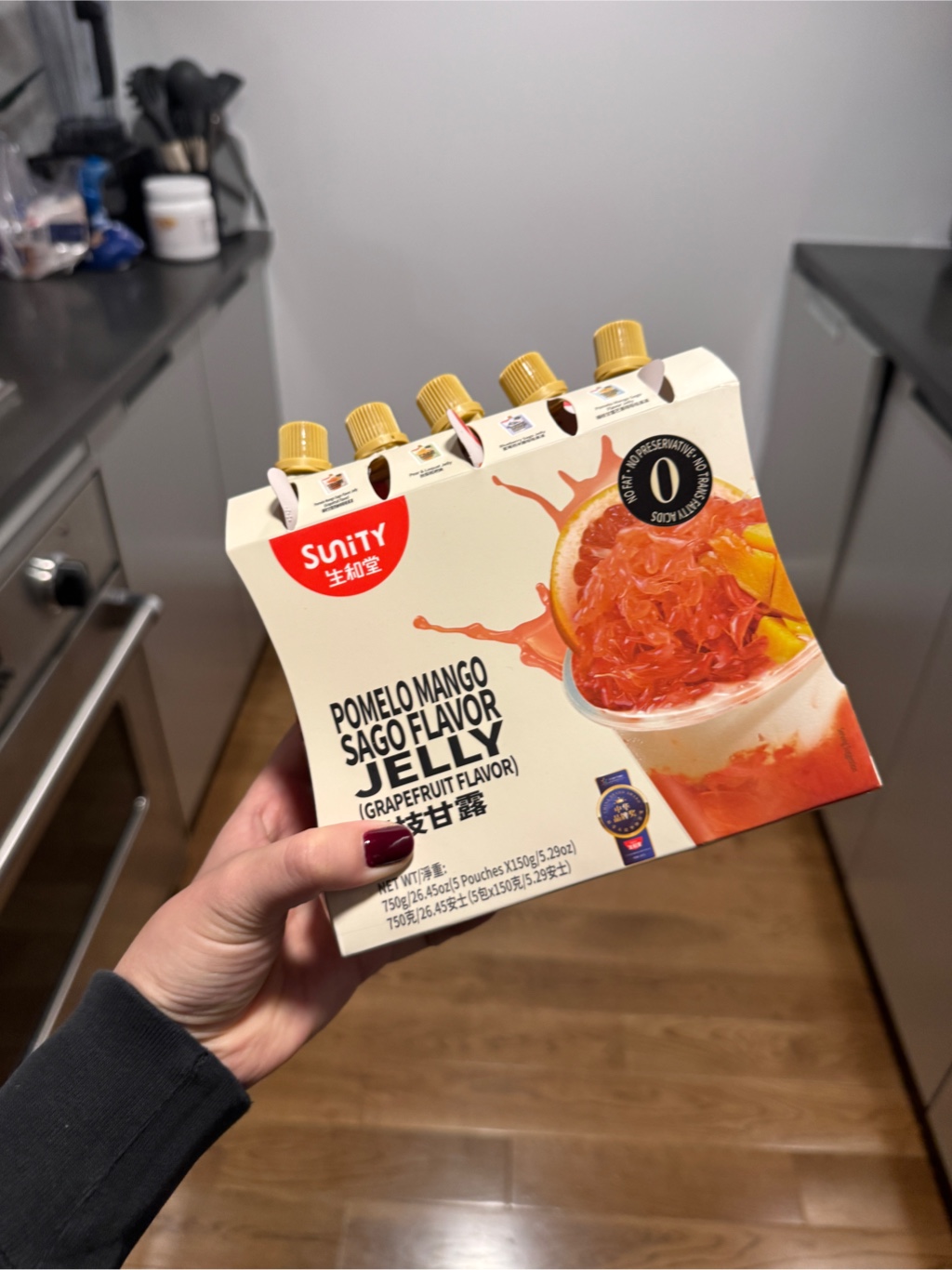 Sunity Pomelo Mango Sago Flavor Jelly 5packs 750 グラム - Weee!