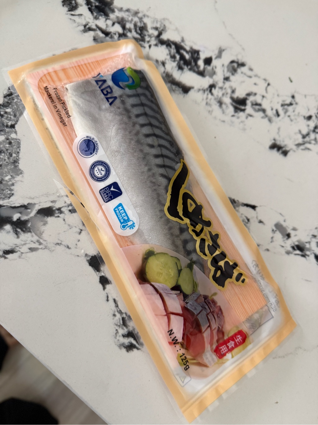しめ鯖（〆さば）1枚入 125 グラム - Weee!