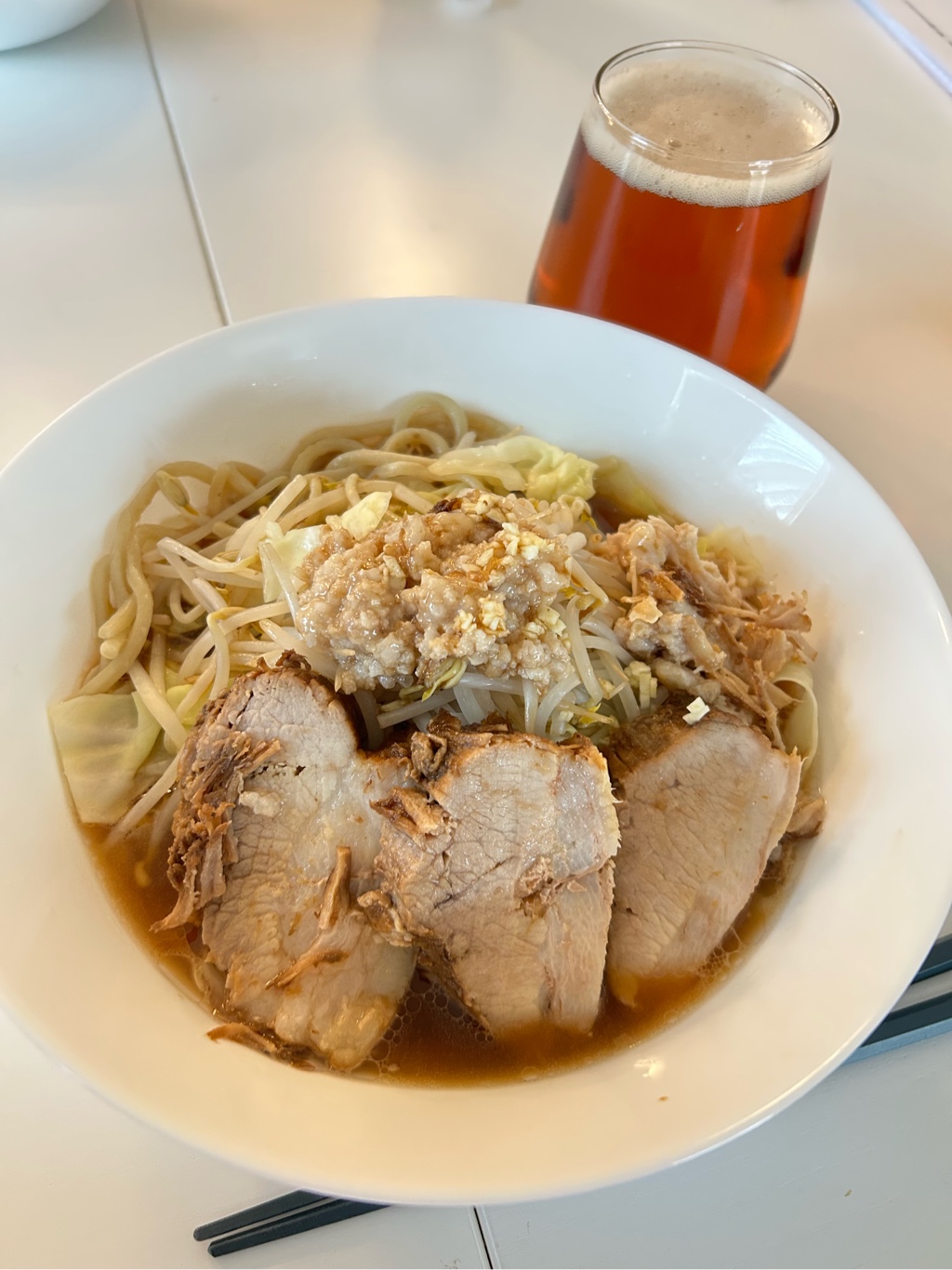 Sun Noodle 二郎系 にんにく醤油 ラーメン 258 グラム - Weee!