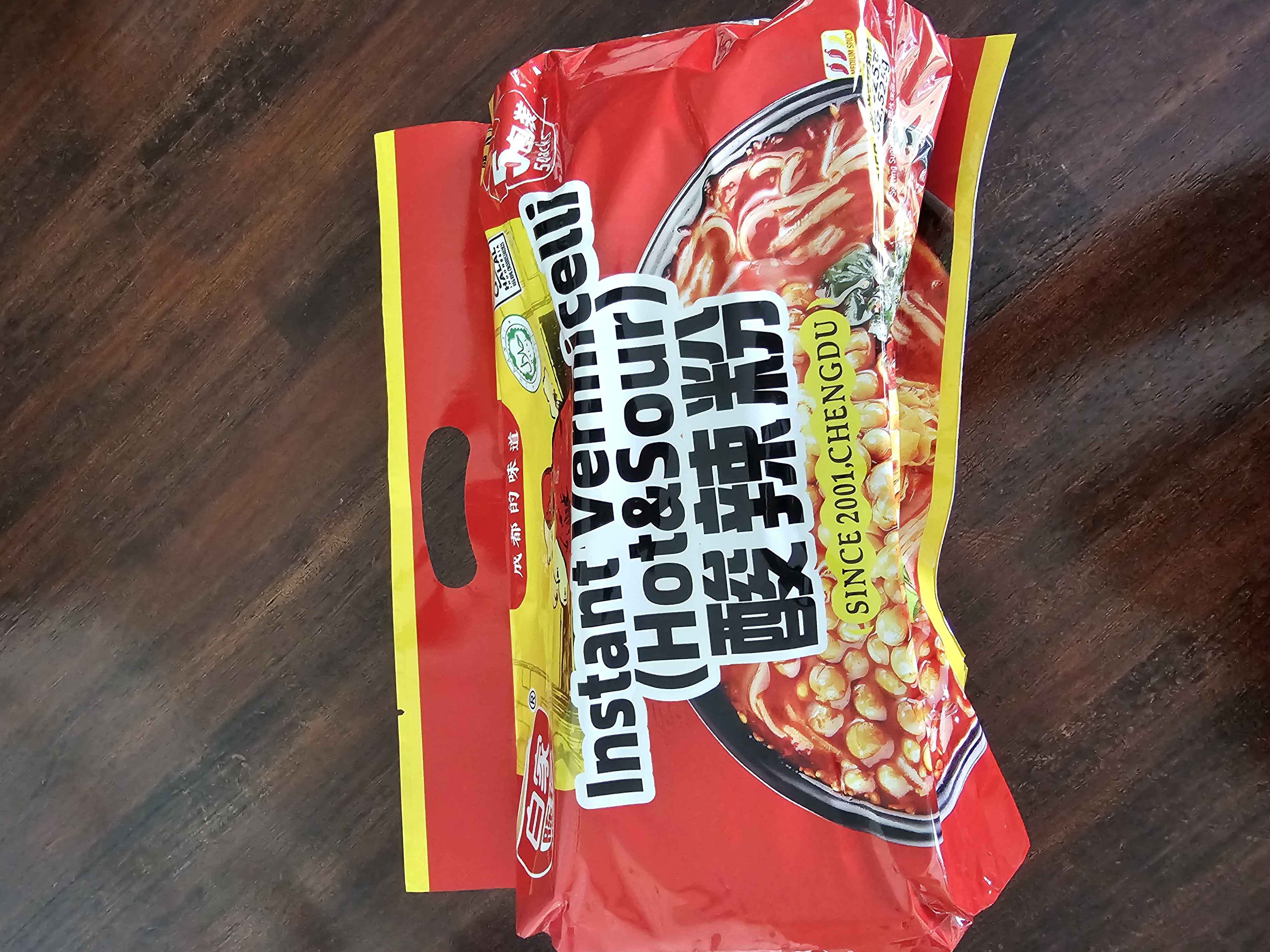 Get Baijia Instant Vermicelli, Hot and Sour Flavor 5pk Delivered