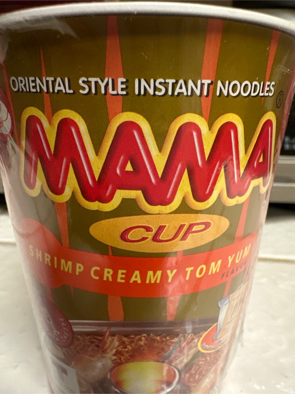 Mama クリームトムヤムクンカップ麺 - Weee!