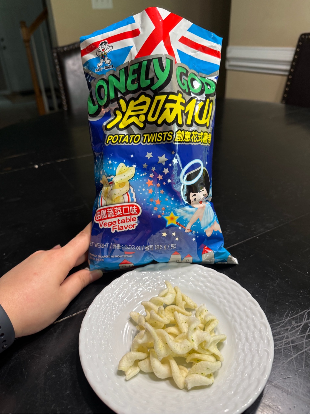 Want Want ポテトのお菓子 野菜味 - Weee!